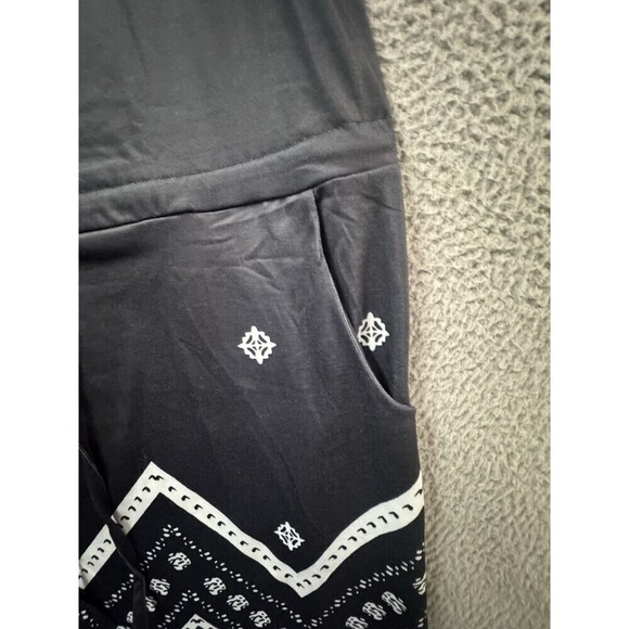 Saukole Dress Womens L Black Sleeveless Tie Pockets Round Neck - Picture 7 of 11